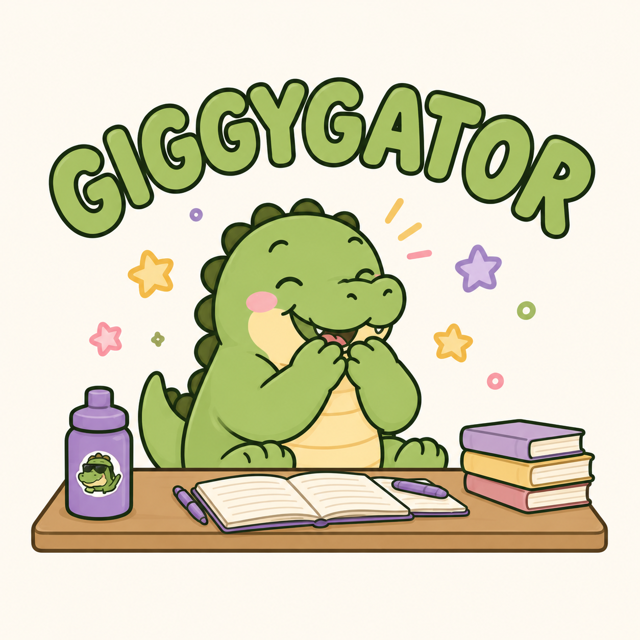 Giggygator illustration