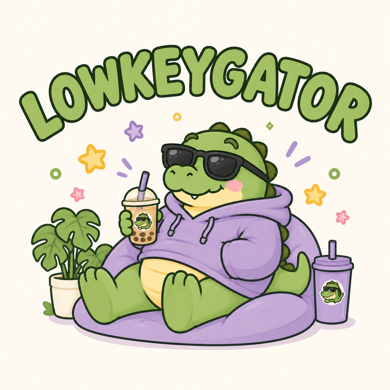 Lowkeygator illustration